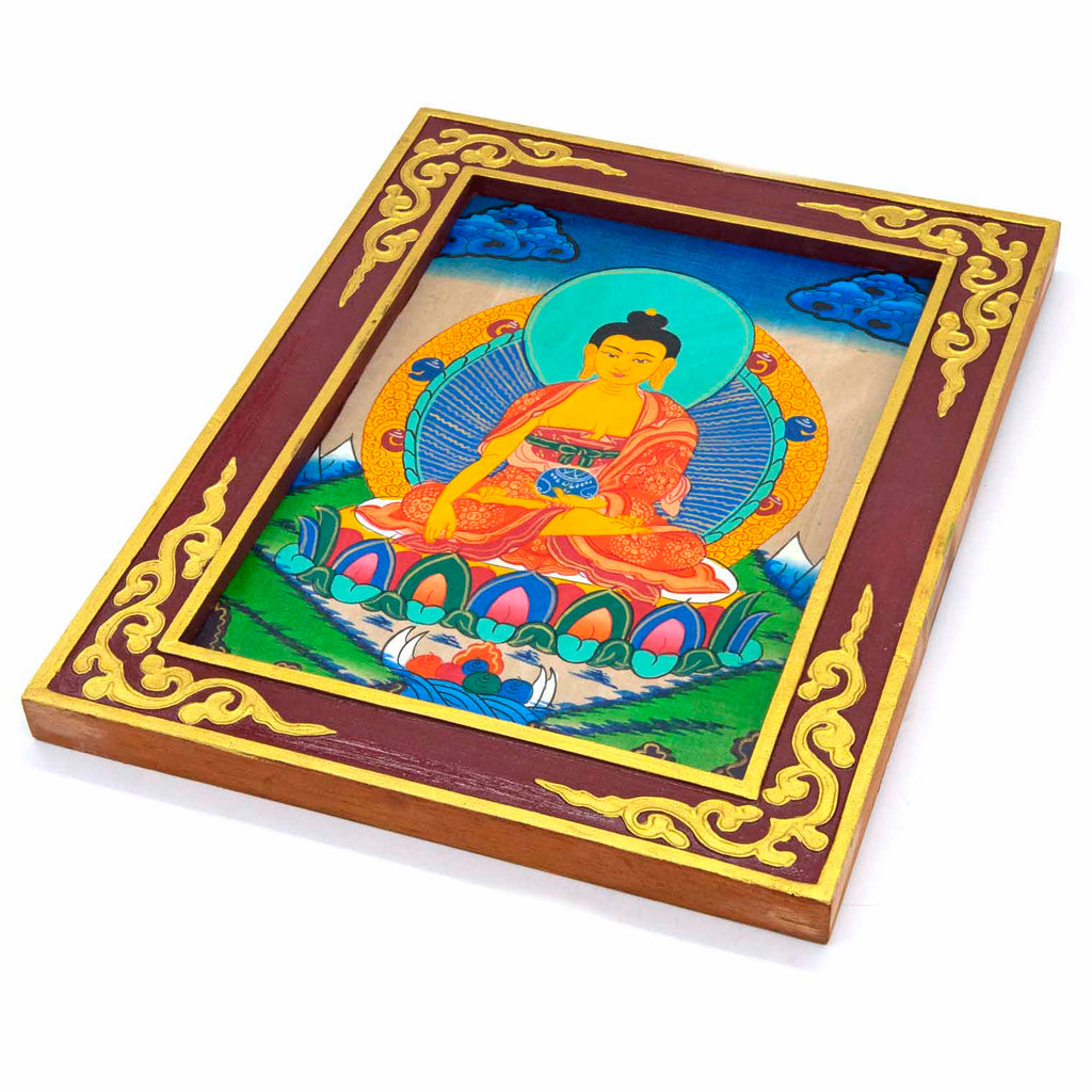 Tibetan Style Painted Thangka Frame-Siesta Crafts
