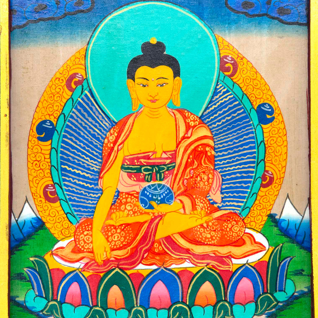 Tibetan Style Painted Thangka Frame-Siesta Crafts