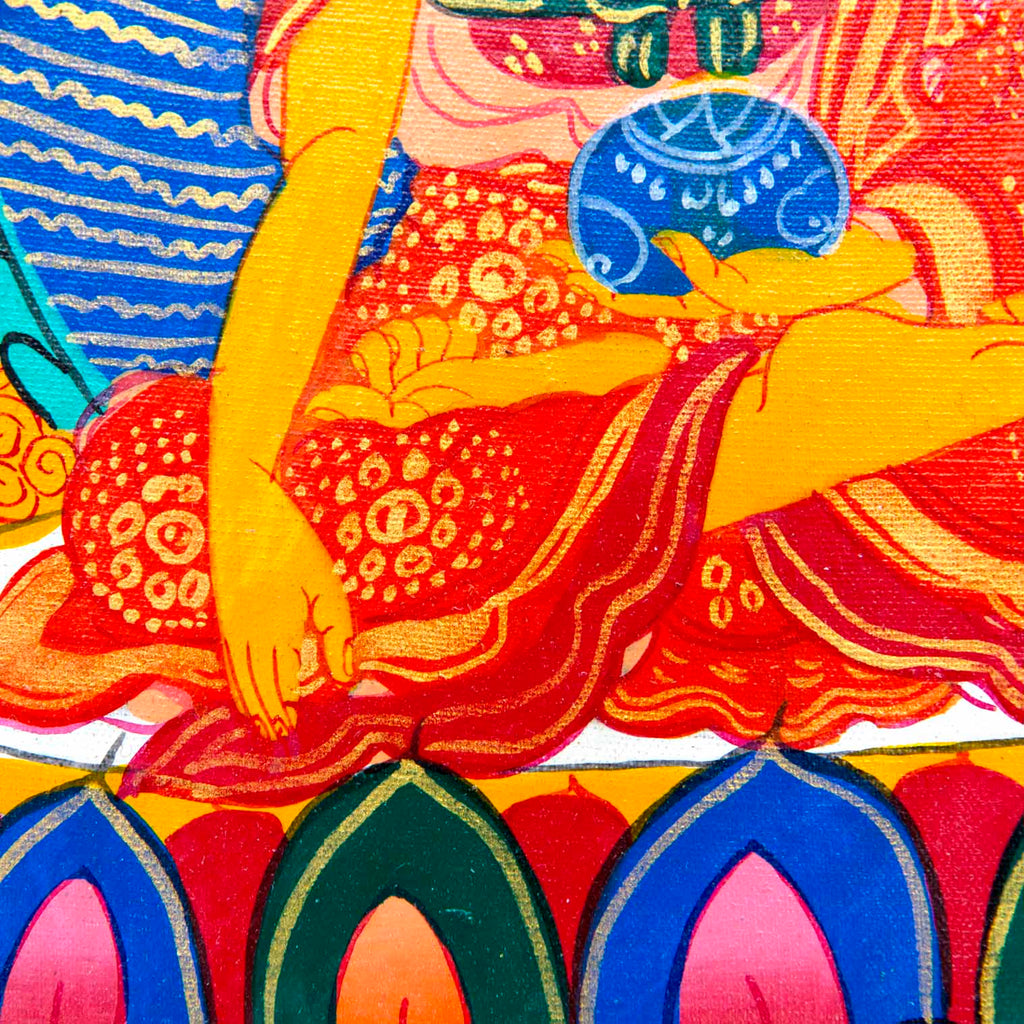 Tibetan Style Painted Thangka Frame-Siesta Crafts
