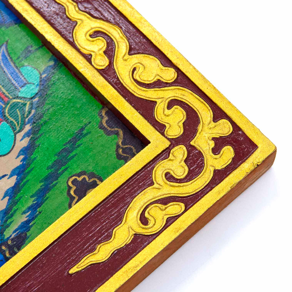 Tibetan Style Painted Thangka Frame-Siesta Crafts