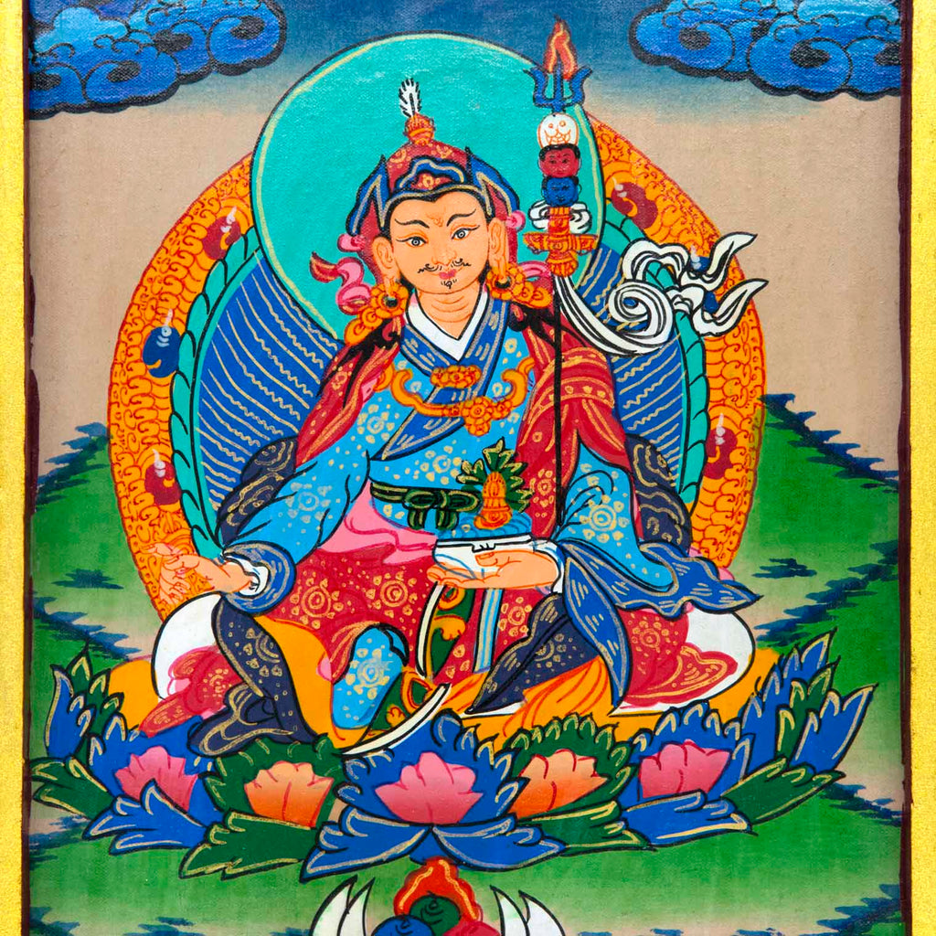 Tibetan Style Painted Thangka Frame-Siesta Crafts