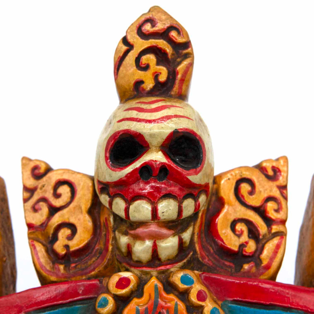 Hand-Carved Nepalese Bhairab Mask-Siesta Crafts