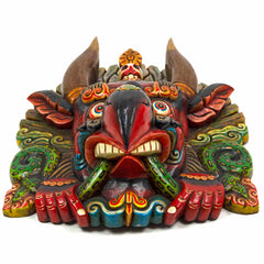 Hand-Carved Nepalese Garuda Mask-Siesta Crafts