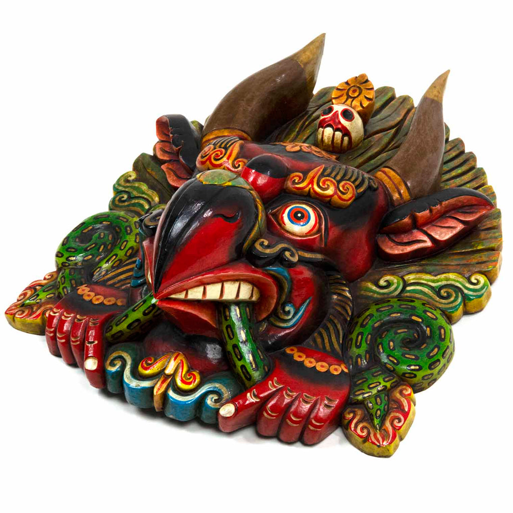 Hand-Carved Nepalese Garuda Mask-Siesta Crafts