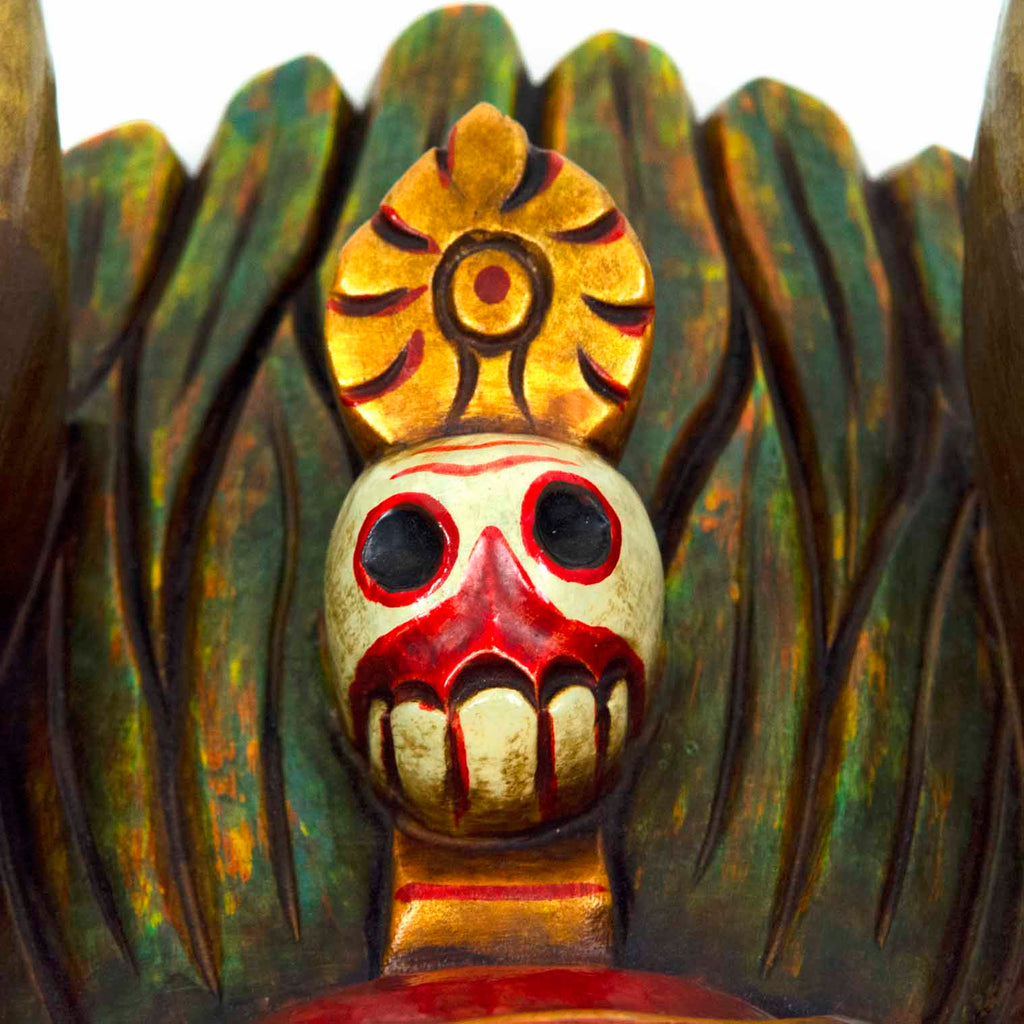 Hand-Carved Nepalese Garuda Mask-Siesta Crafts