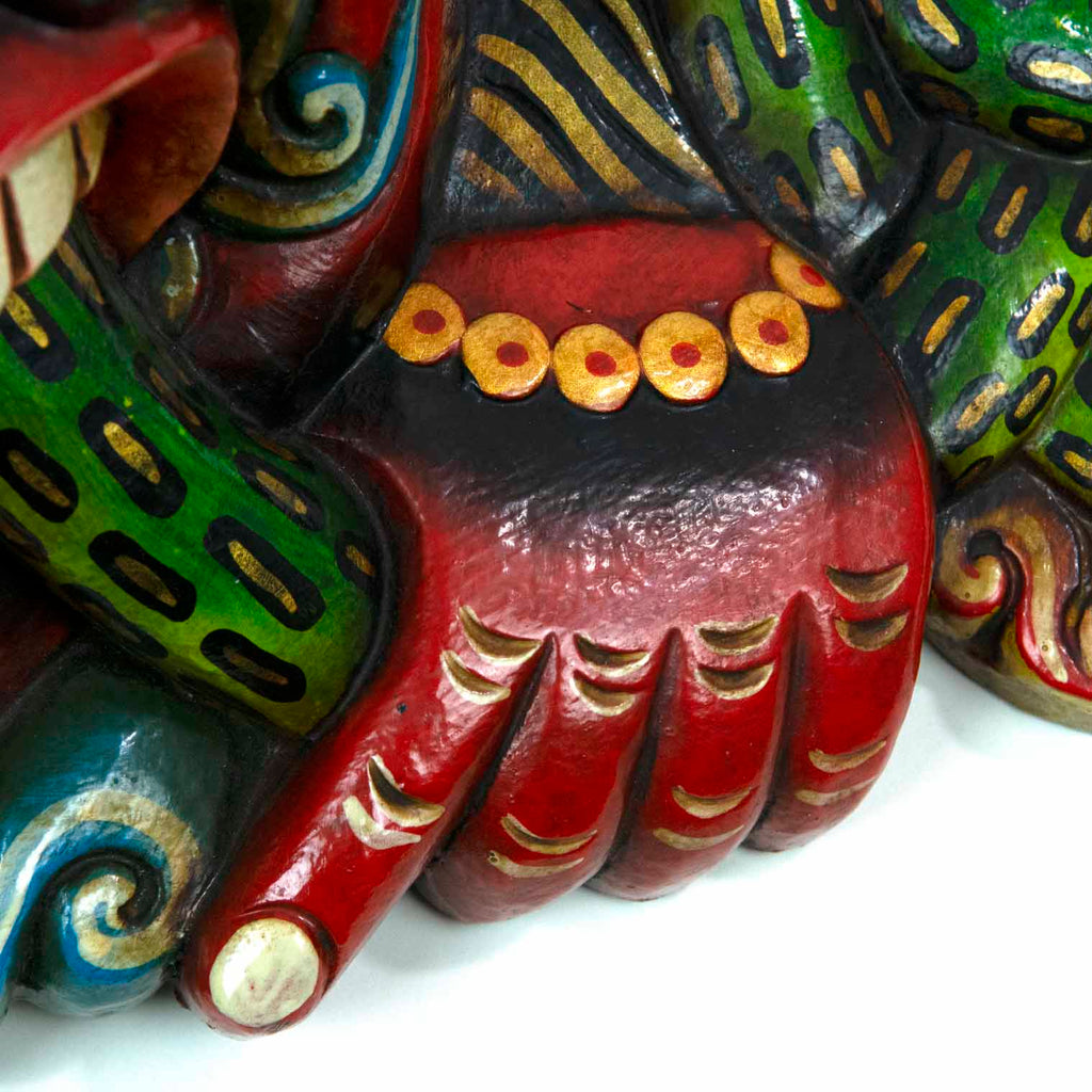 Hand-Carved Nepalese Garuda Mask-Siesta Crafts