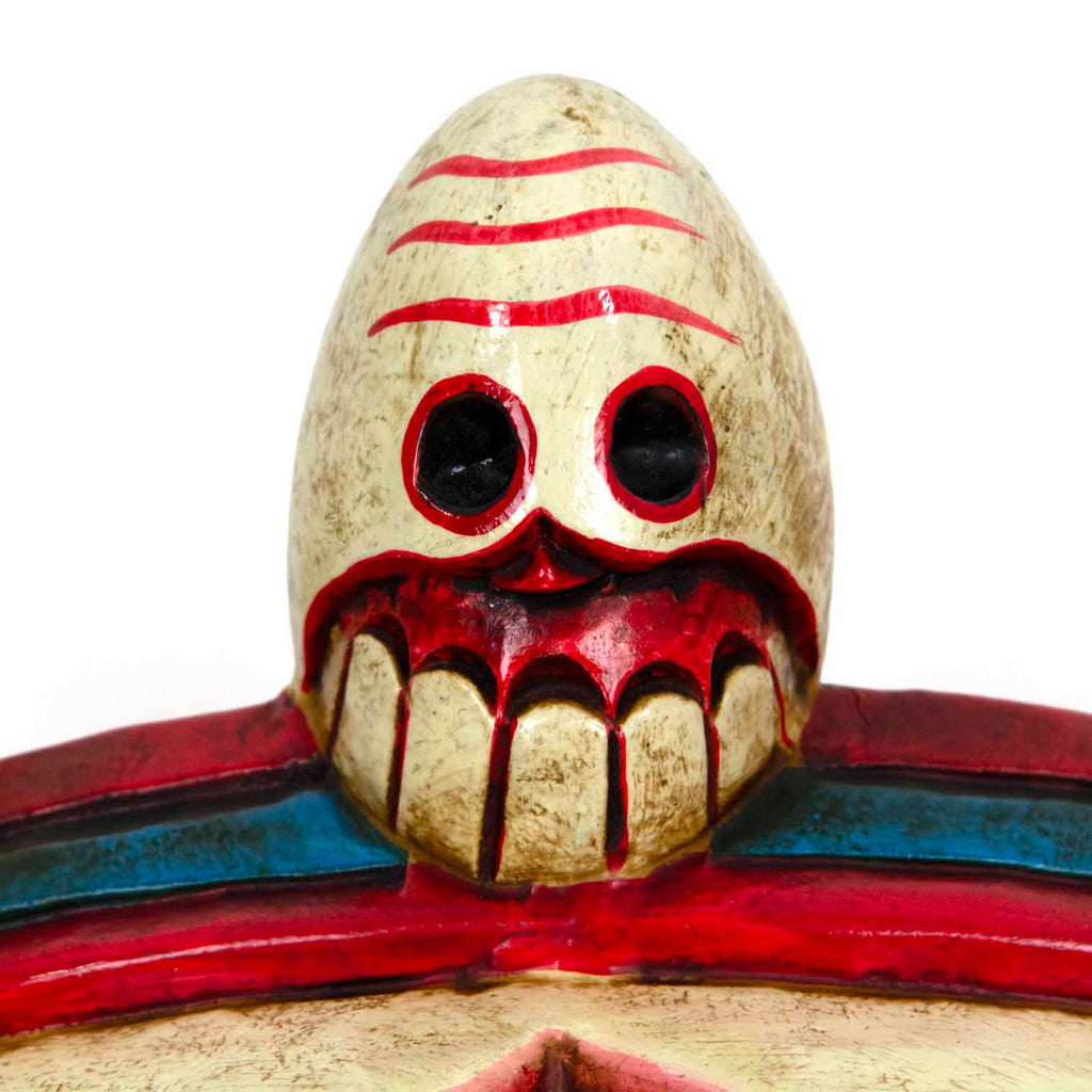 Hand-Carved Nepalese Bhairab Mask-Siesta Crafts