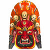 Hand-Carved Nepalese Bhairab Mask-Siesta Crafts