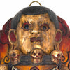 Hand-Carved Nepalese Triple Bhairab Mask-Siesta Crafts