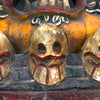 Hand-Carved Nepalese Triple Bhairab Mask-Siesta Crafts