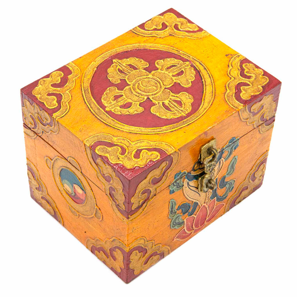 Tibetan Style Wooden Box-Siesta Crafts