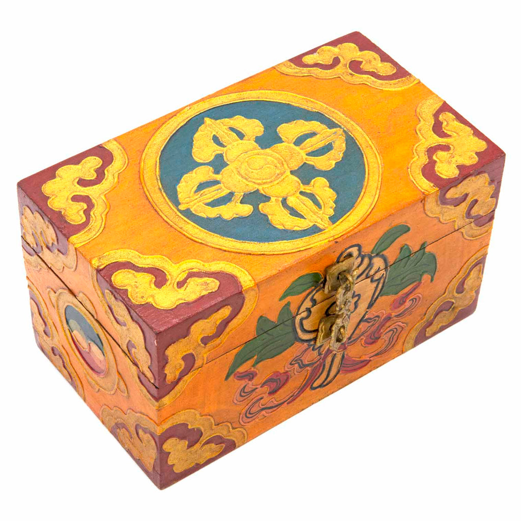 Tibetan Style Wooden Box-Siesta Crafts