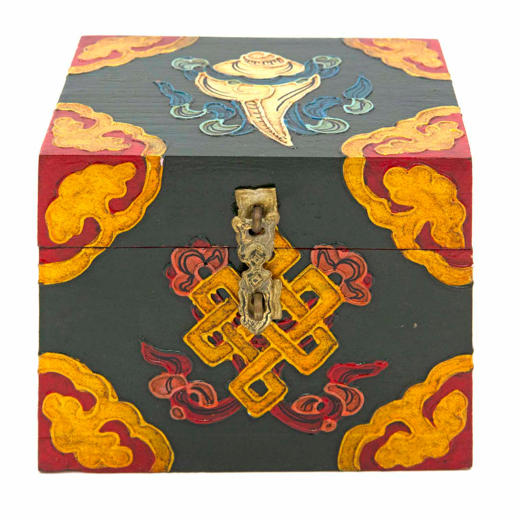 Tibetan Style Wooden Box-Siesta Crafts