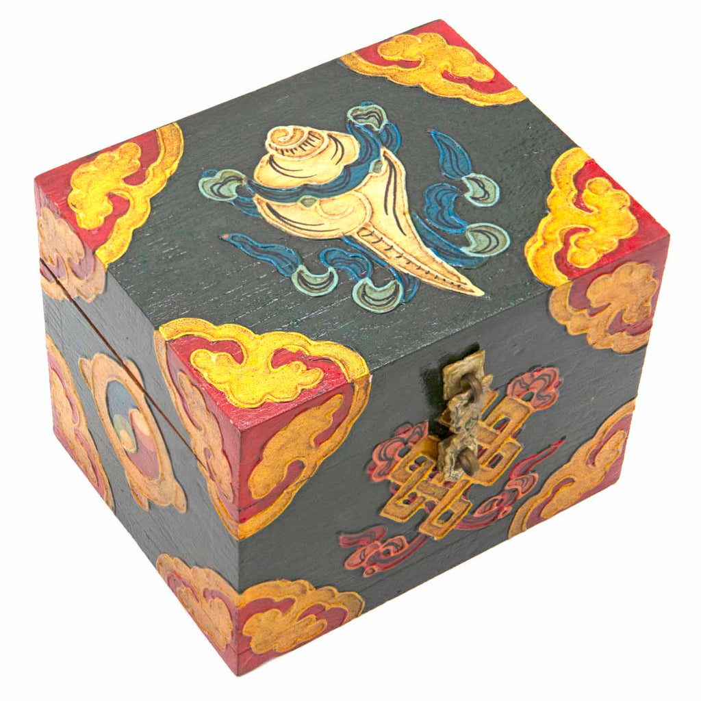 Tibetan Style Wooden Box-Siesta Crafts