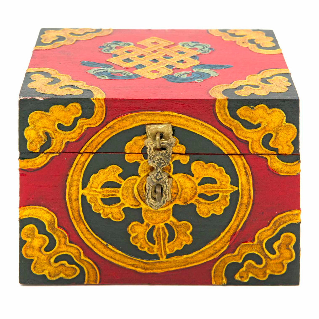 Tibetan Style Wooden Box-Siesta Crafts