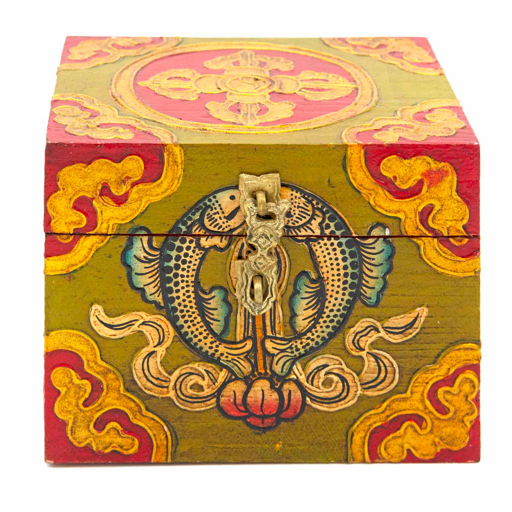 Tibetan Style Wooden Box-Siesta Crafts