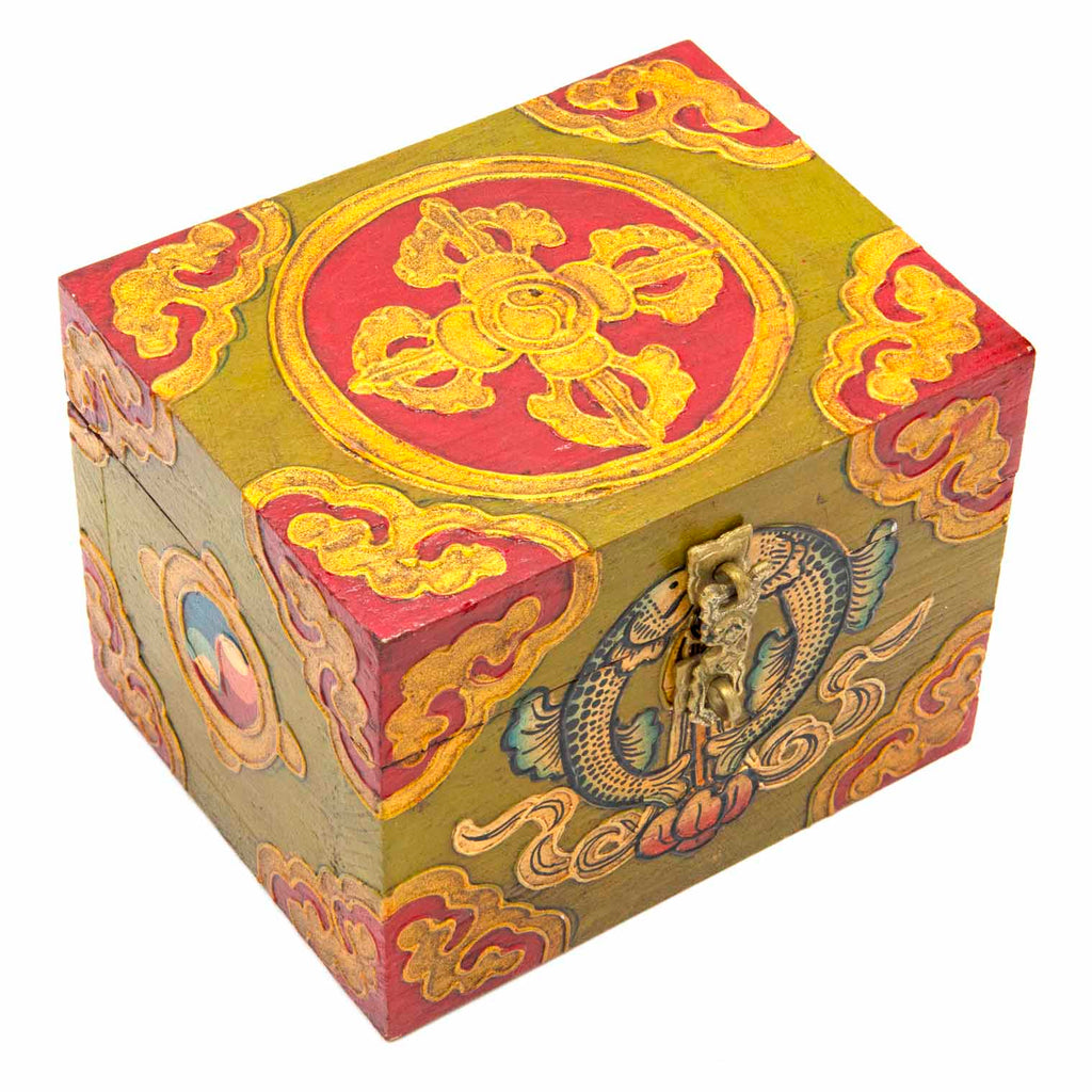 Tibetan Style Wooden Box-Siesta Crafts