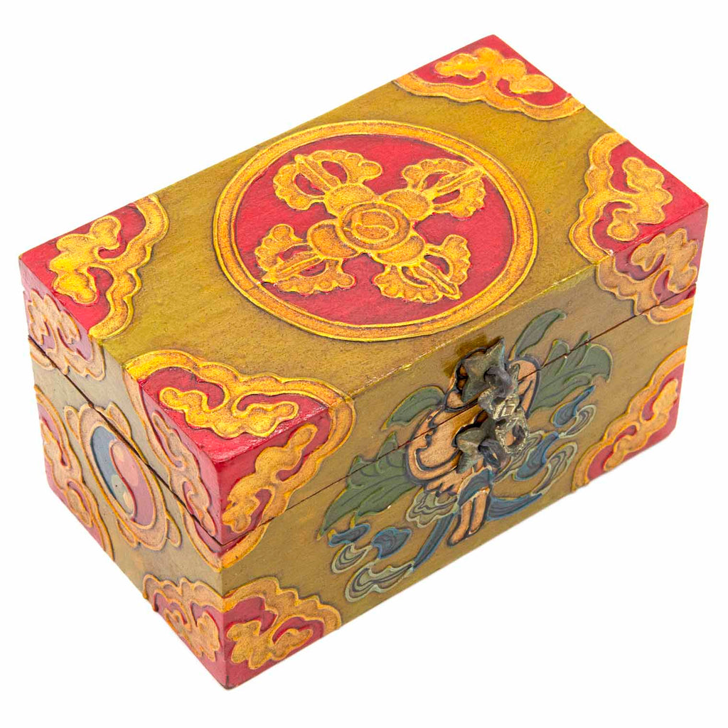 Tibetan Style Wooden Box-Siesta Crafts