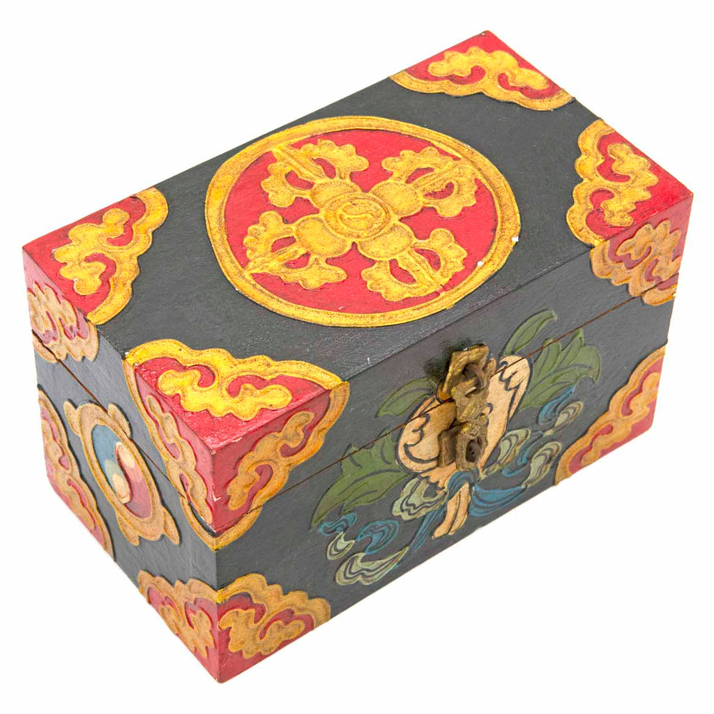 Tibetan Style Wooden Box-Siesta Crafts