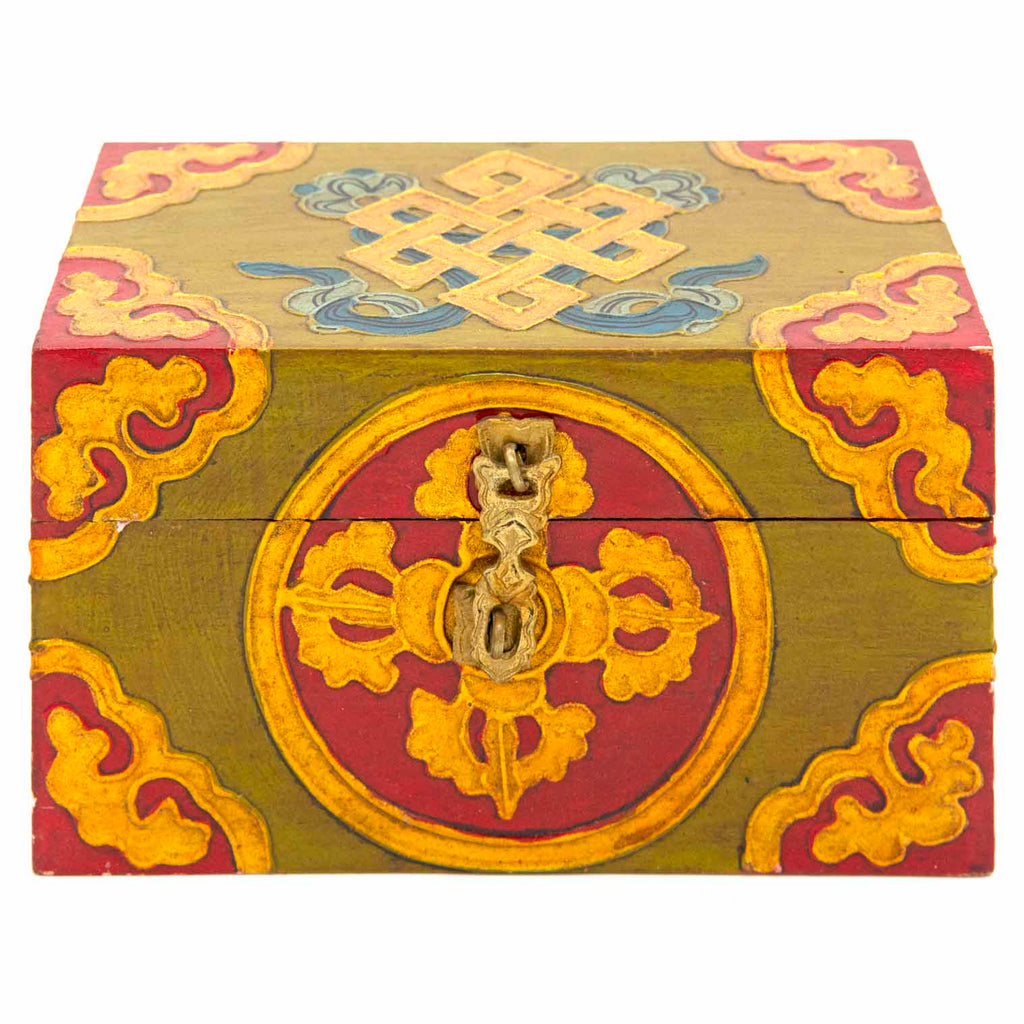 Tibetan Style Wooden Box-Siesta Crafts