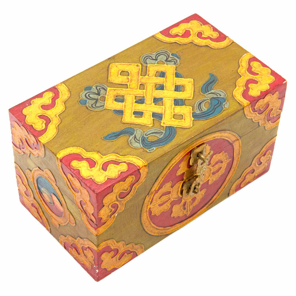 Tibetan Style Wooden Box-Siesta Crafts