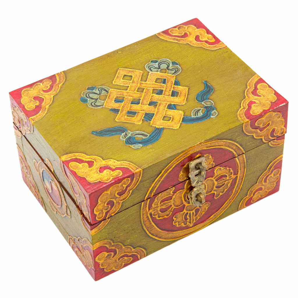 Tibetan Style Wooden Box-Siesta Crafts