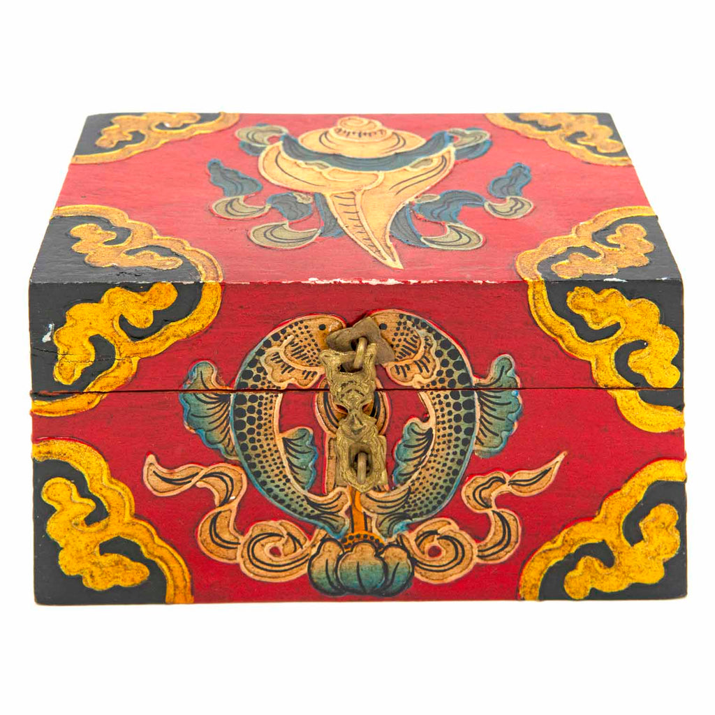 Tibetan Style Wooden Box-Siesta Crafts