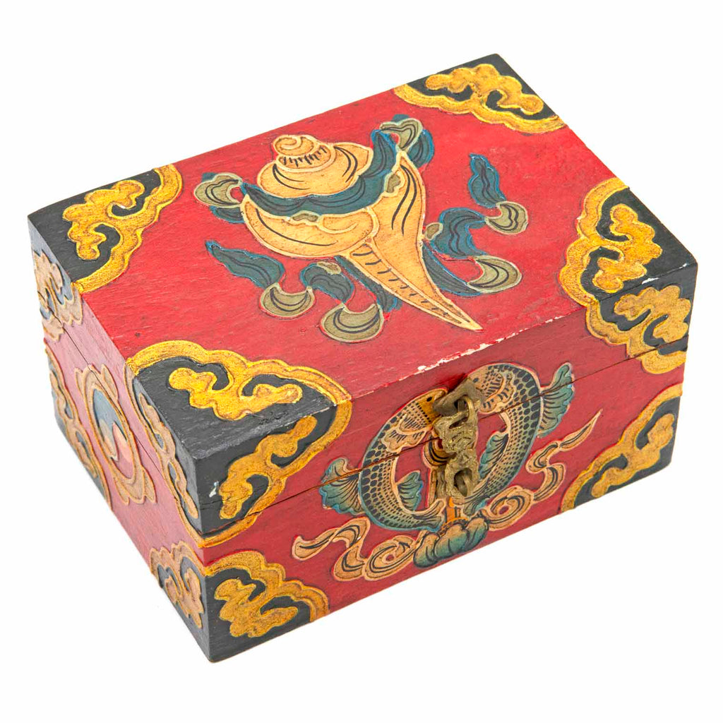 Tibetan Style Wooden Box-Siesta Crafts