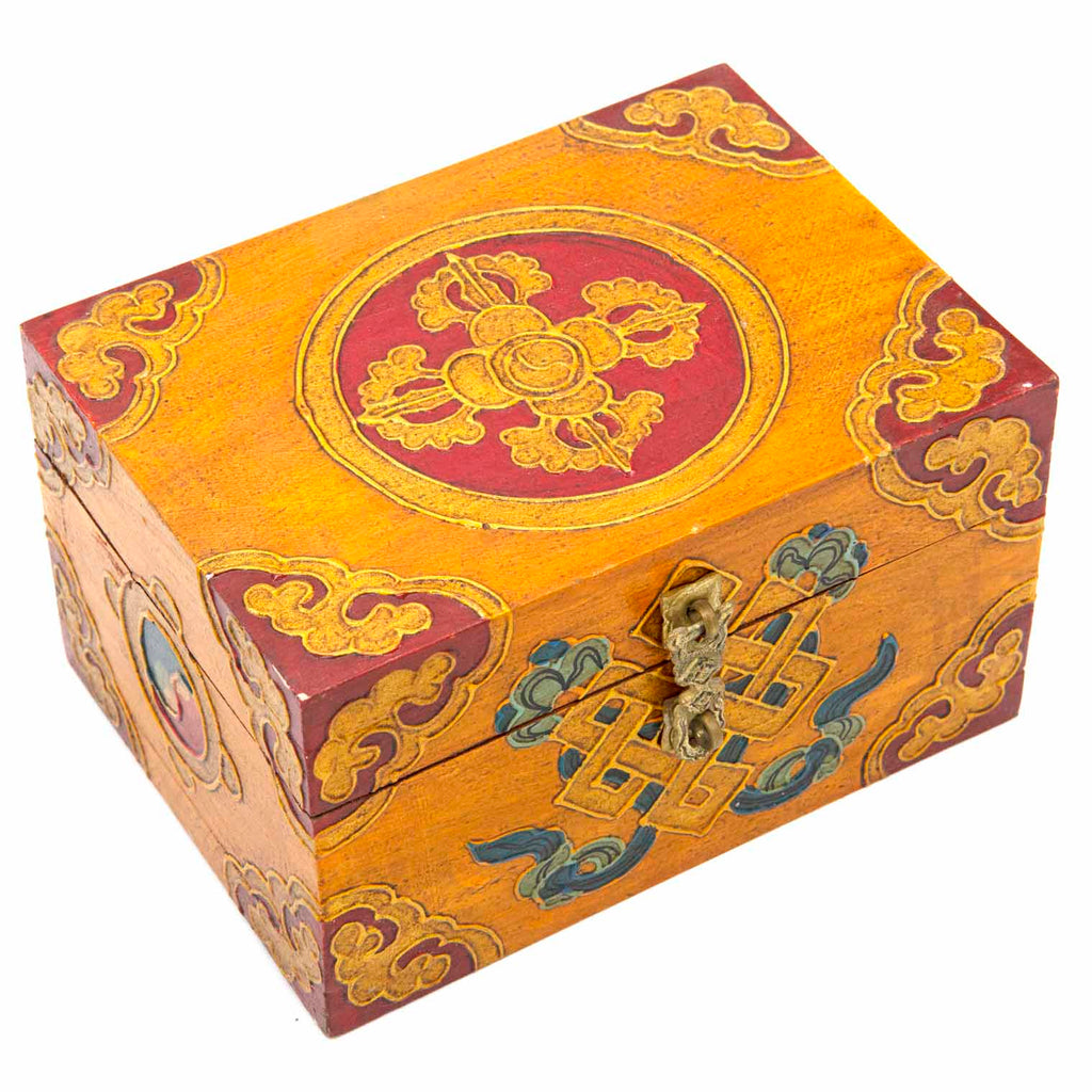 Tibetan Style Wooden Box-Siesta Crafts