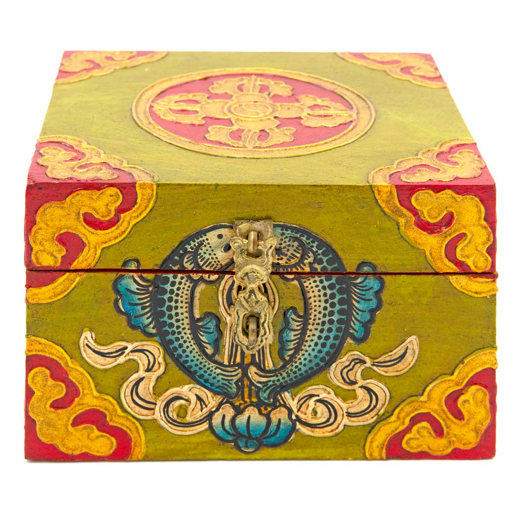 Tibetan Style Wooden Box-Siesta Crafts
