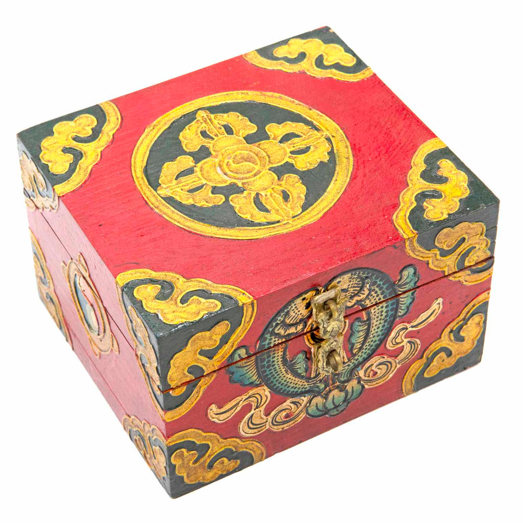 Tibetan Style Wooden Box-Siesta Crafts