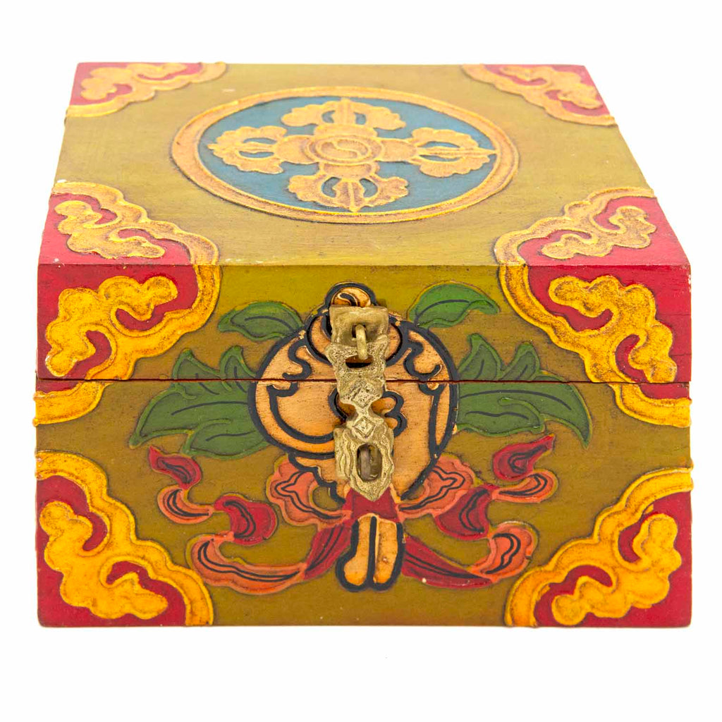 Tibetan Style Wooden Box-Siesta Crafts