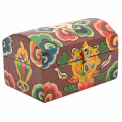 Tibetan Style Wooden Chest-Siesta Crafts