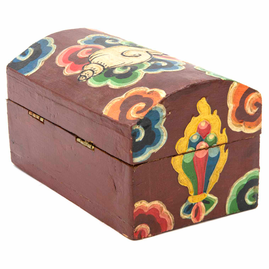Tibetan Style Wooden Chest-Siesta Crafts