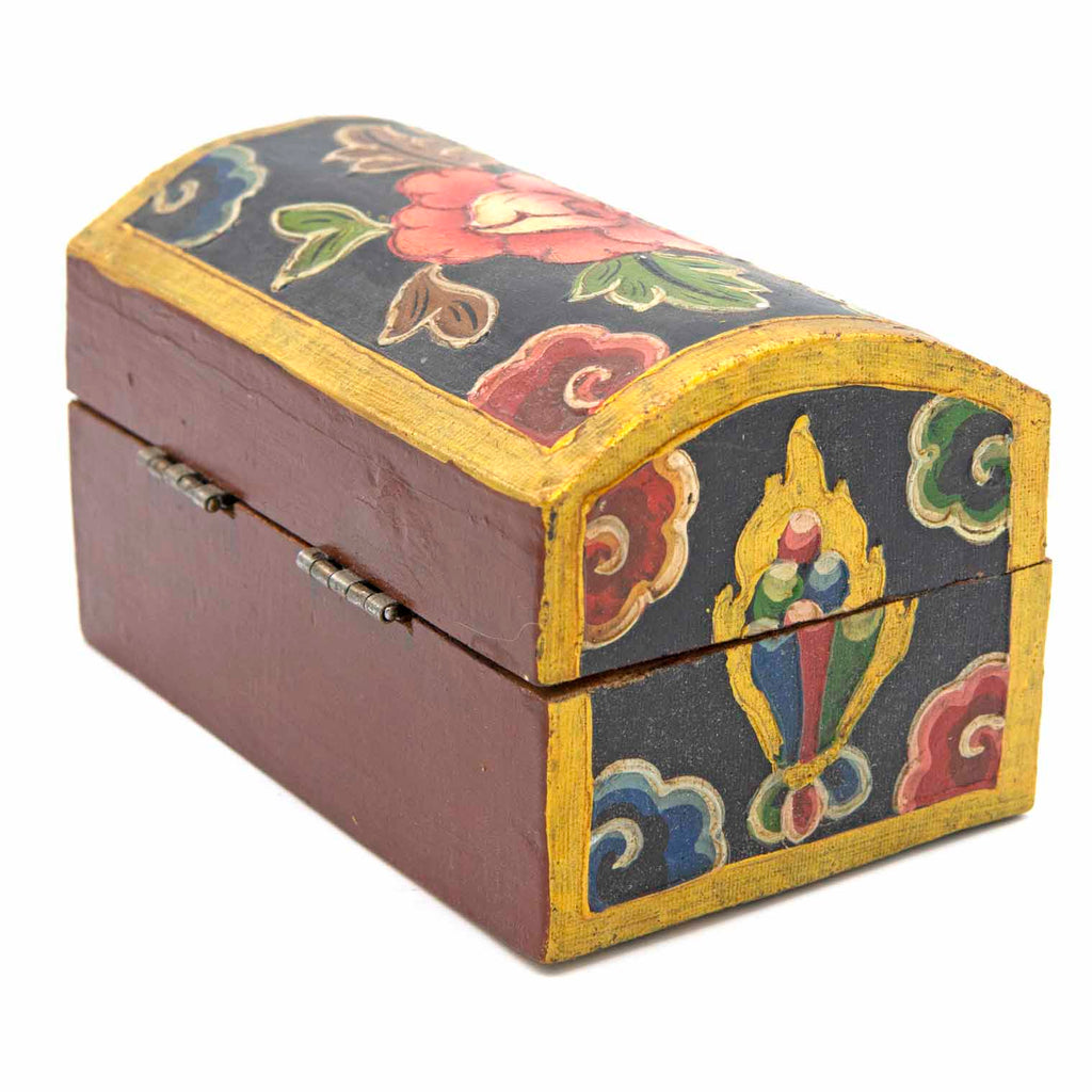 Tibetan Style Wooden Chest-Siesta Crafts