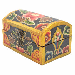 Tibetan Style Wooden Chest-Siesta Crafts