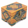 Tibetan Style Wooden Box With Feet-Siesta Crafts