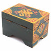 Tibetan Style Wooden Box With Feet-Siesta Crafts