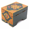 Tibetan Style Wooden Box With Feet-Siesta Crafts