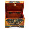 Tibetan Style Wooden Box With Feet-Siesta Crafts