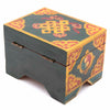 Tibetan Style Wooden Box With Feet-Siesta Crafts