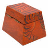 Tibetan Style Tiger Wooden Chest No.465-Siesta Crafts