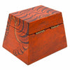 Tibetan Style Tiger Wooden Chest No.465-Siesta Crafts