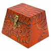Tibetan Style Tiger Wooden Chest No.465-Siesta Crafts