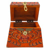 Tibetan Style Tiger Wooden Chest No.465-Siesta Crafts