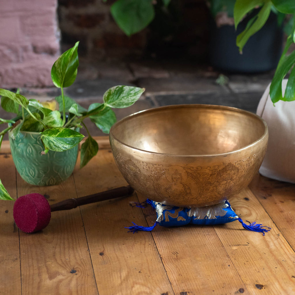 Buddha and Shakti Artisan Singing Bowl No.58-Siesta Crafts