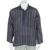 Oversize Stripy Grandad Shirt-Siesta Crafts