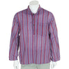 Oversize Stripy Grandad Shirt-Siesta Crafts