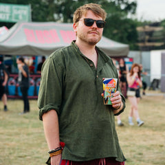 Plain Grandad Shirt