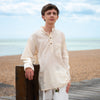 Plain Grandad Shirt-Siesta Crafts